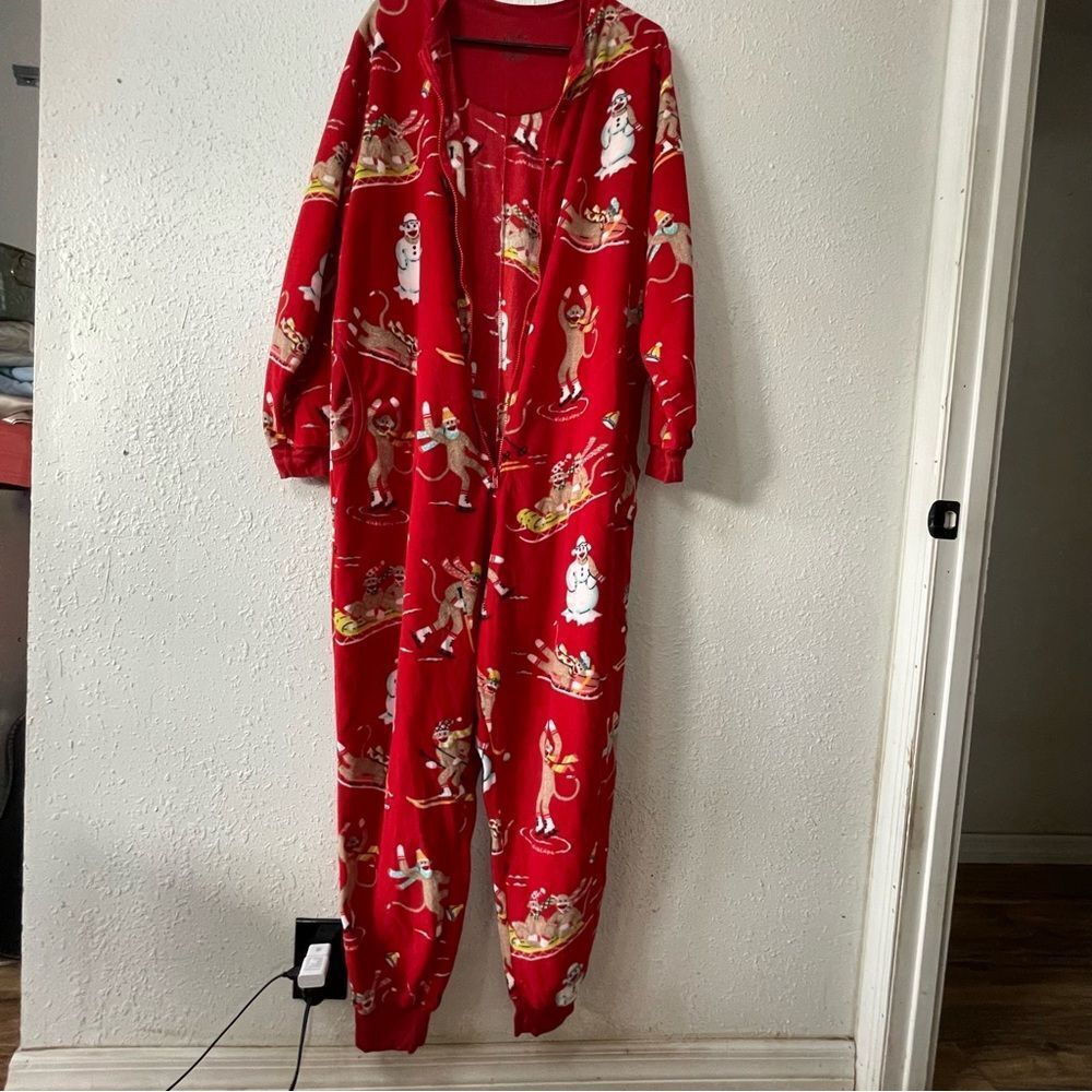 Nick & Nora Women’s XL Fleece Zip Up Onsie